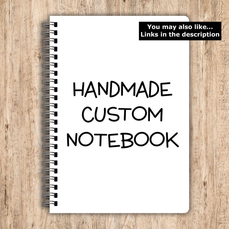 Things I Can't Say Out Loud in Meetings, Funny Rude Notebooks, Funny Personalised Notebook, Personalised Gifts, Work Gifts, Secret Santa immagine 9