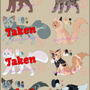 Warrior cat clan adopts - Closed by quardie on DeviantArt