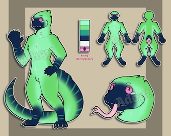 Fluffy Snake - Fursona Adopt