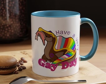 Pride Spinosaurus Mug | Accent Coffee Mug