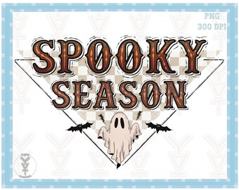 Spooky Jahreszeit png,Halloween png, trendiges Design png,retro Halloween Sublimationsdesign,spooky vibes png,scary png,Herbstsaison png,vintage png