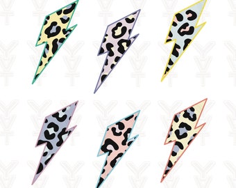 Leopard lightning  PNG Retro Sublimations, Designs Downloads, Shirt Design Sublimation Downloads