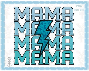 Mama trendy PNG Design für Sublimation, trendy png, T-Shirt Design Sublimation Downloads