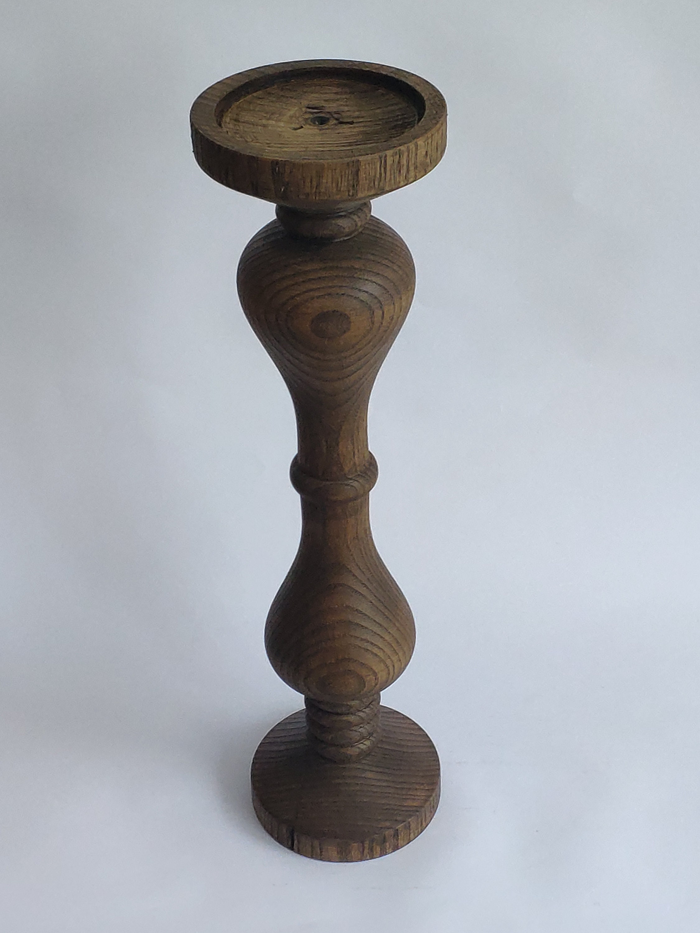 Wooden Candle Holder Centerpiece Decor Boho Decor Etsy