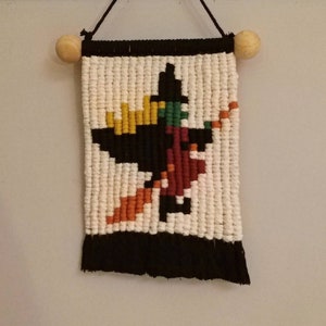 Witch wall hanging