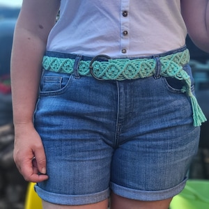 Macrame belt
