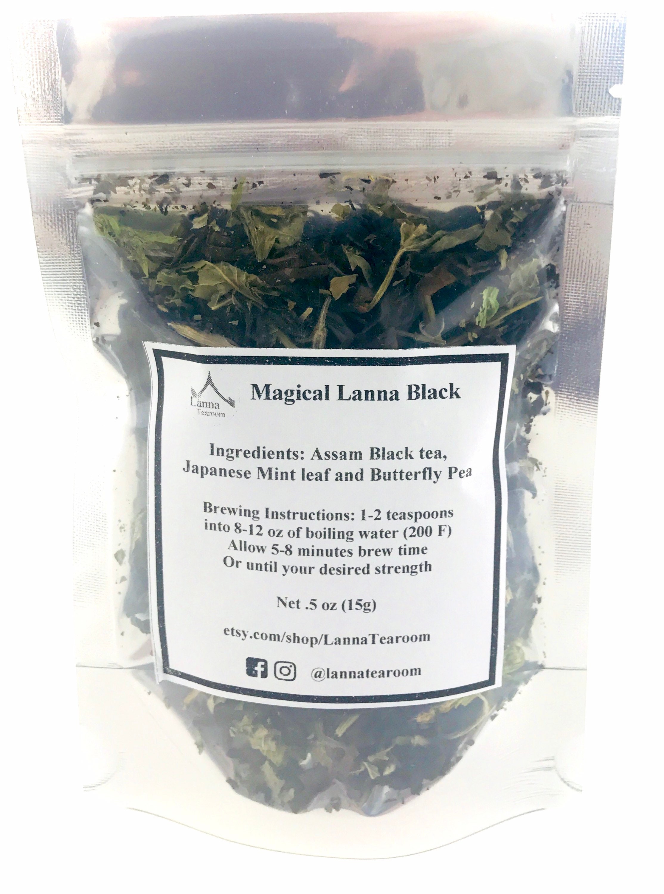 Magical Lanna Black/Loose leaf black tea Etsy