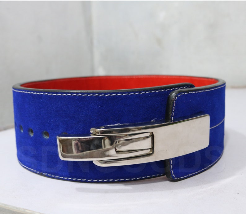 Custom WeightLifting Belt Lever Gym Belt Suede Leather Etsy