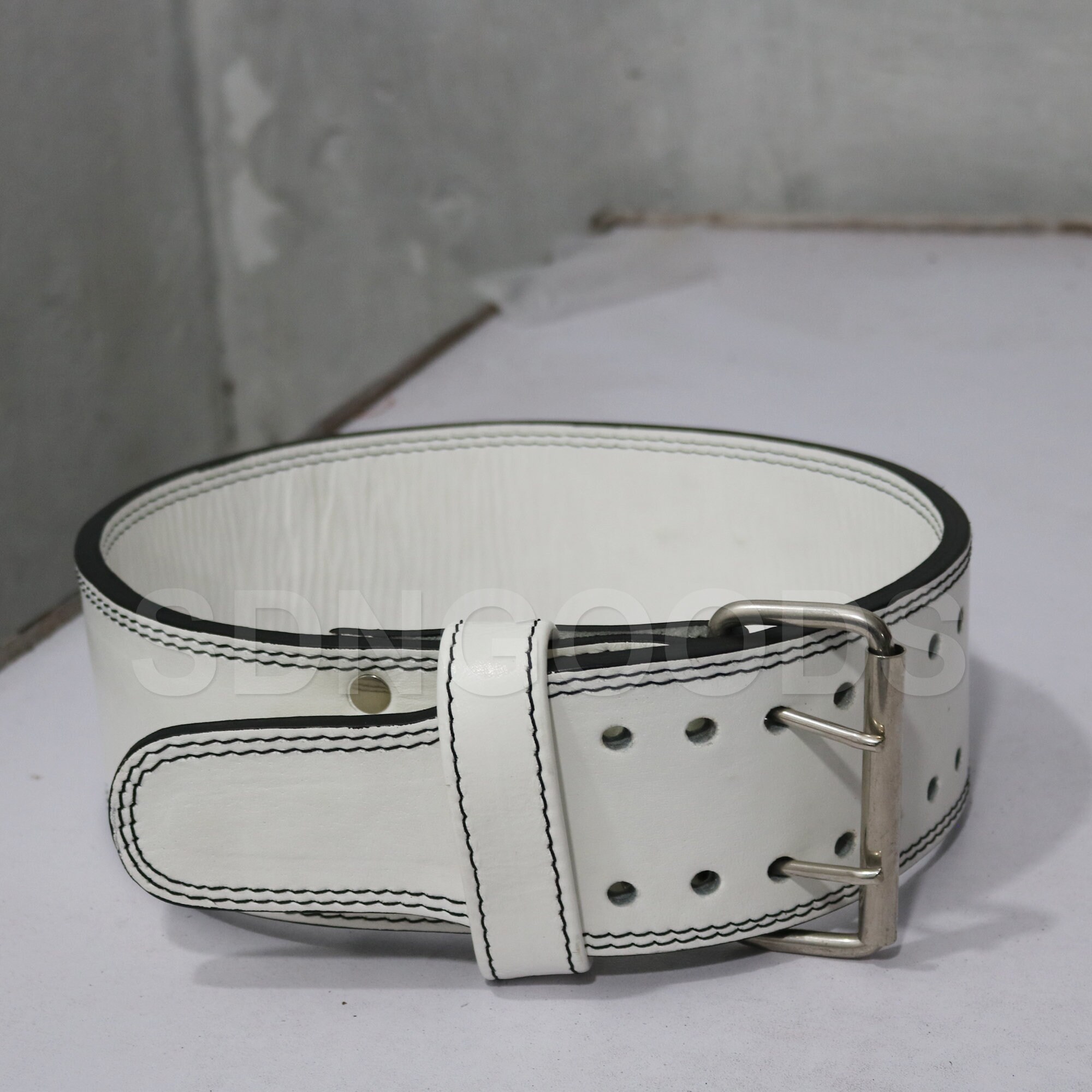 Premium WeightLifting Belt Power Lifting Gym White Belt Custom Etsy