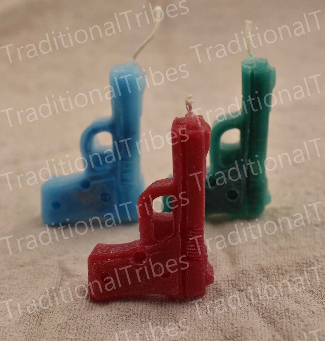 Gun Candle Home Decor Candles Fancy Candle Gift Scented Etsy
