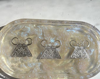 Resin tray, Hmong resin jewelry tray, trinket tray