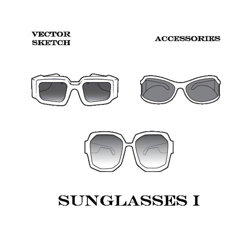 Spectacle Examples Drawing Drawing Spectacles - Etsy