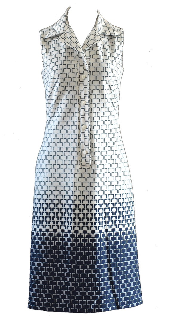 Sleeveless vintage dress
