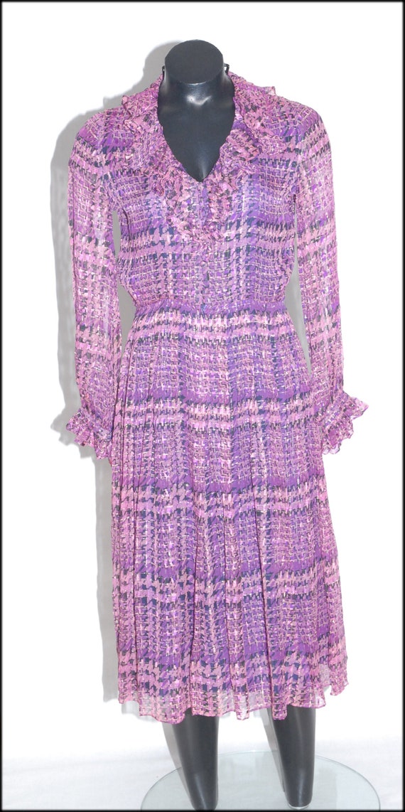 Lauren plaid dress