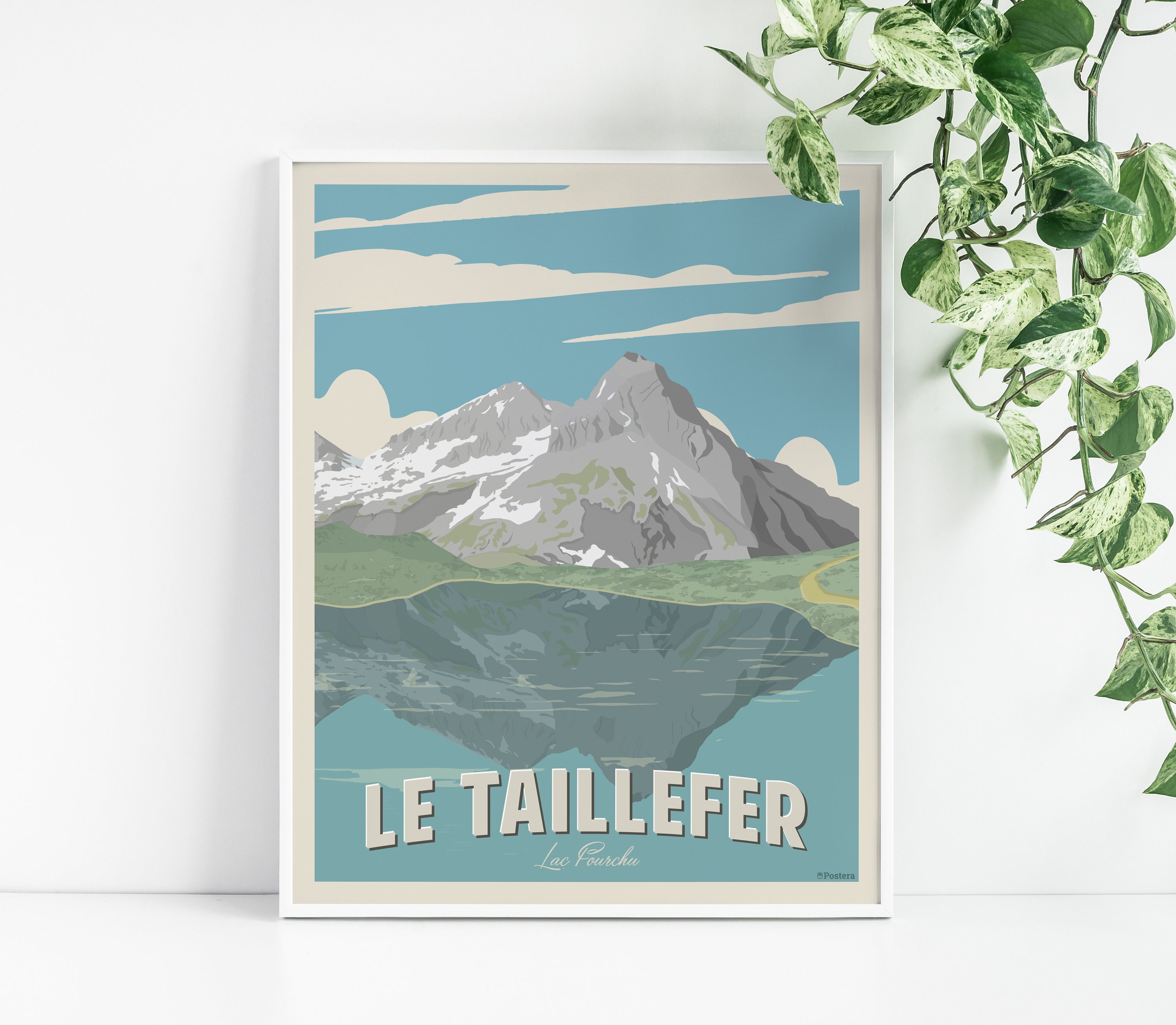 Affiche Du Massif Taillefer - Lac Fourchu