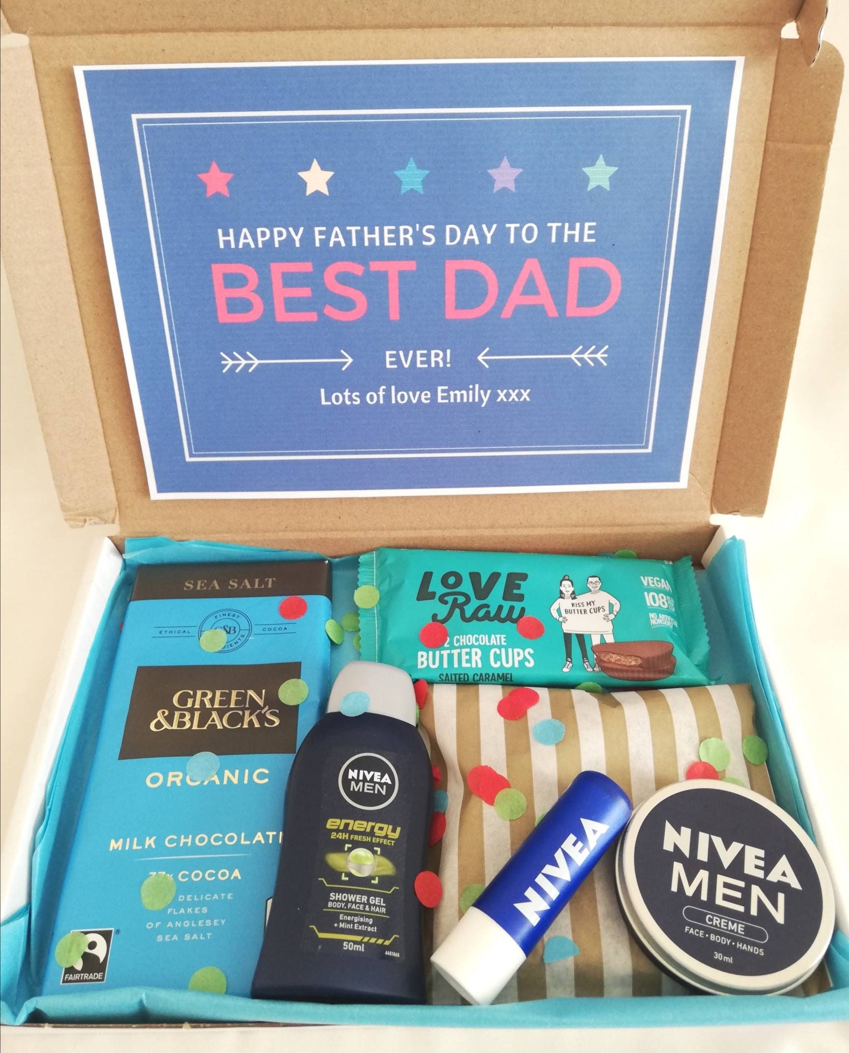 MENS GIFTBOX Personalised Letterbox Gift for Men Pamper Etsy