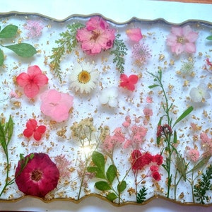 Large Resin Flower Tray with handles