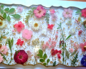 Large Resin Flower Tray with handles