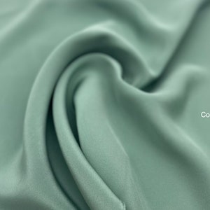 Heavy silk crepe 100% silk - MADE IN FRANCE - Ideal for wedding dresses, cocktail dresses and caftans