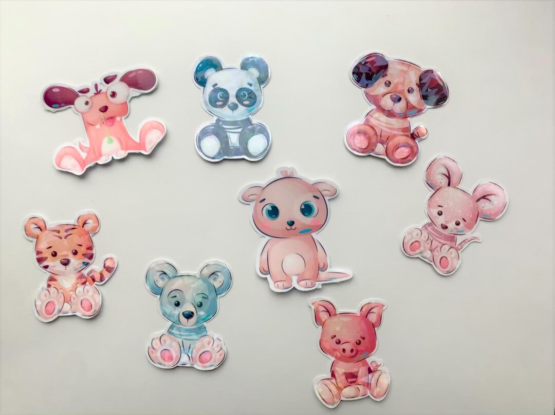 Baby Animal Stickers, Great for Laptops, Tumblers, Phones Etsy