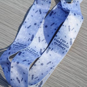 Süßes Kaninchen Anime Schlüsselband mit Schnellverschluss, Anime Schlüsselband, Ausweishalter, Kawaii, süße Anime Geschenkideen Konvention Halter