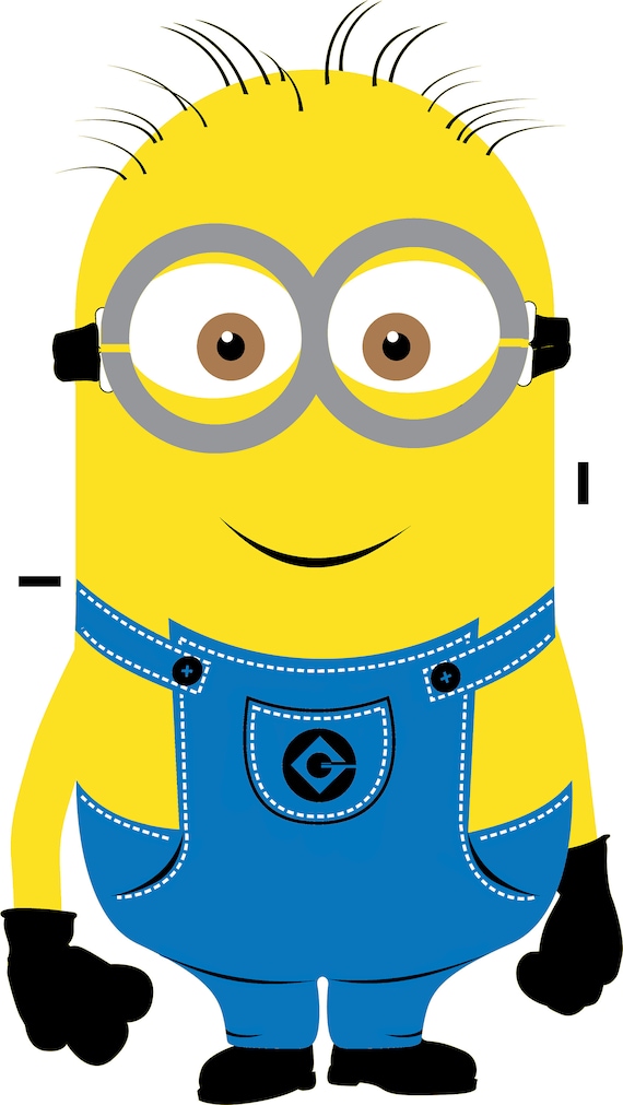 Minion Overall Stencil