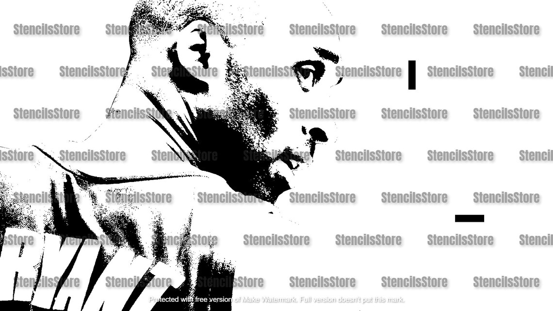 Kobe Bryant PNG cutting file multy 4 layers stencilNba | Etsy