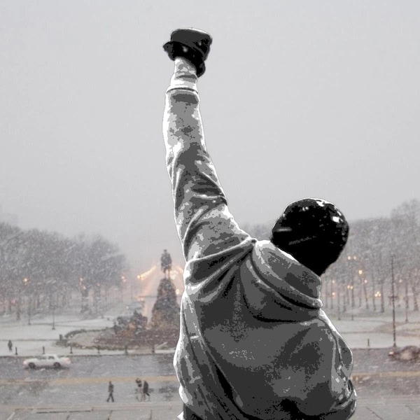 Rocky Balboa Portrait - Etsy