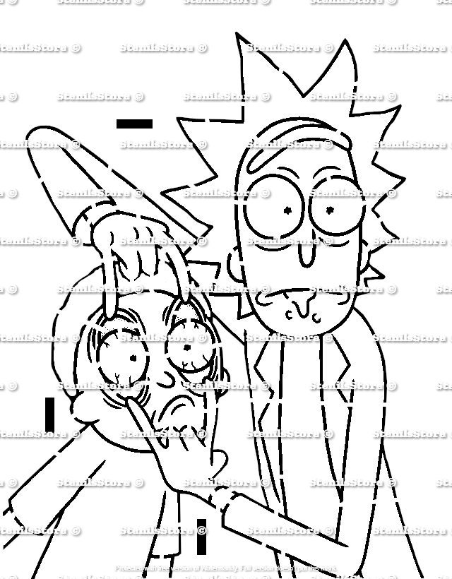 Rick and Morty Stencil Art: Capture the Interdimensional Chaos