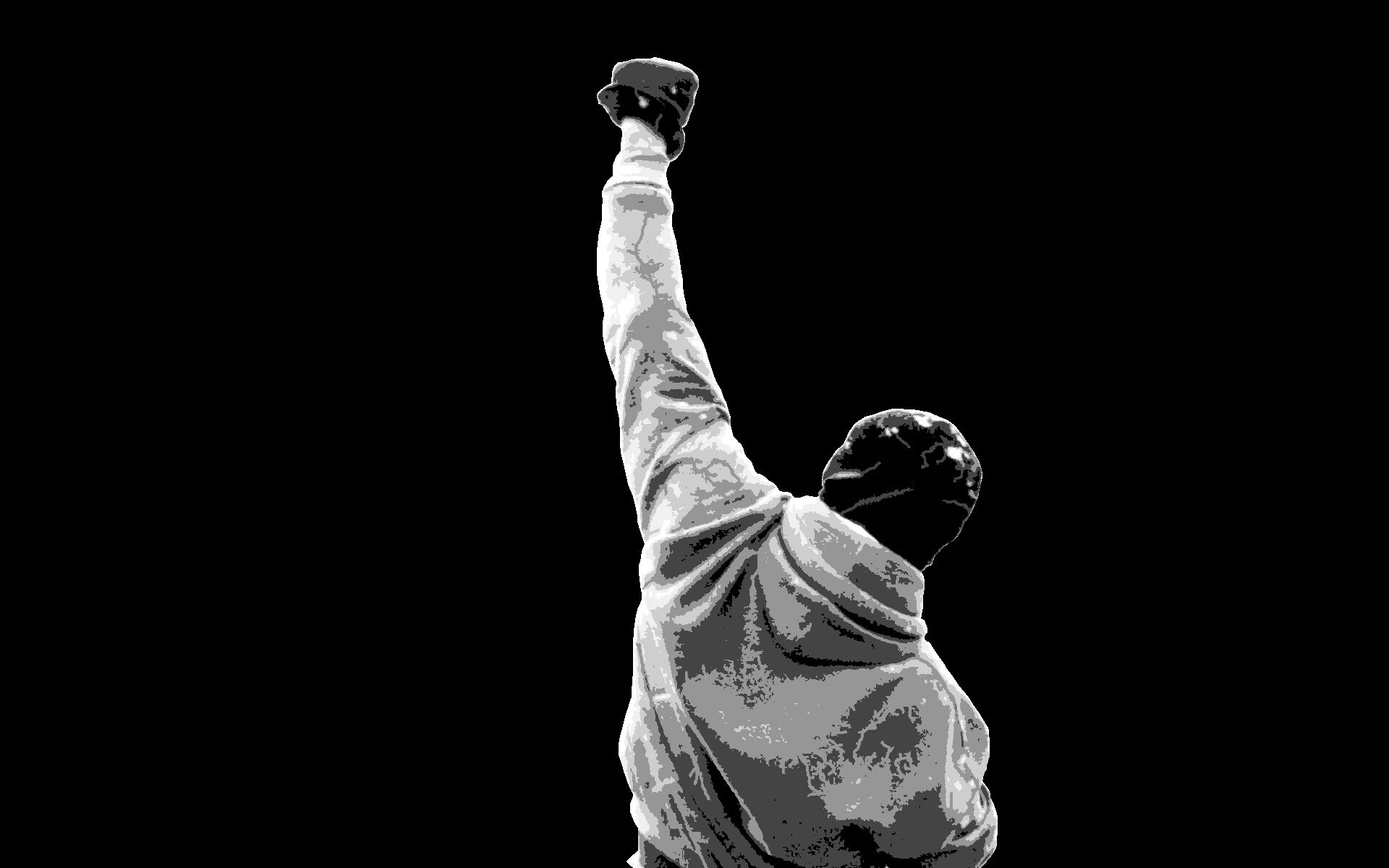 ROCKY BALBOA Multi 6 Layers Stencil Design ,sylvester Stallone