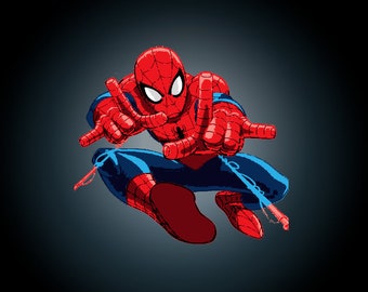 SPIDERMAN multi 7 layers stencil design,movie , Portrait ,Digital art , Airbrush,PNG cutting, spray painting, download files