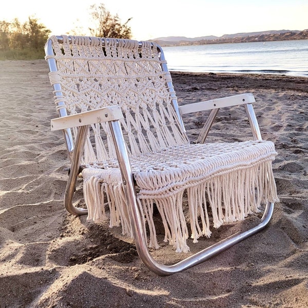 Macrame Chair - Etsy