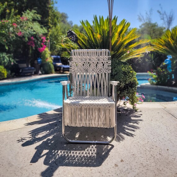 Low 2024 pool chairs
