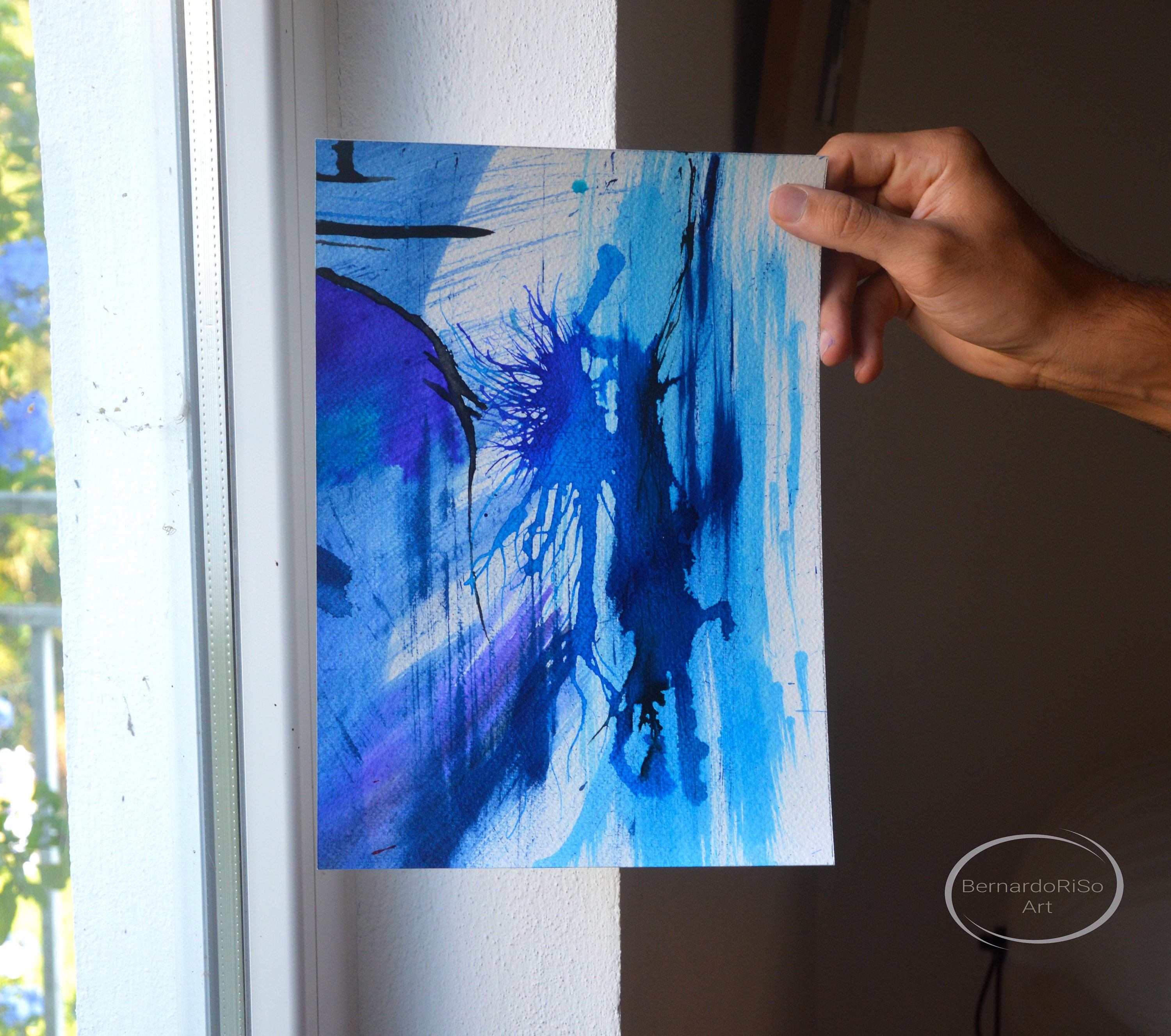 Original Color Abstract Art Modern Art Abstract Art Etsy