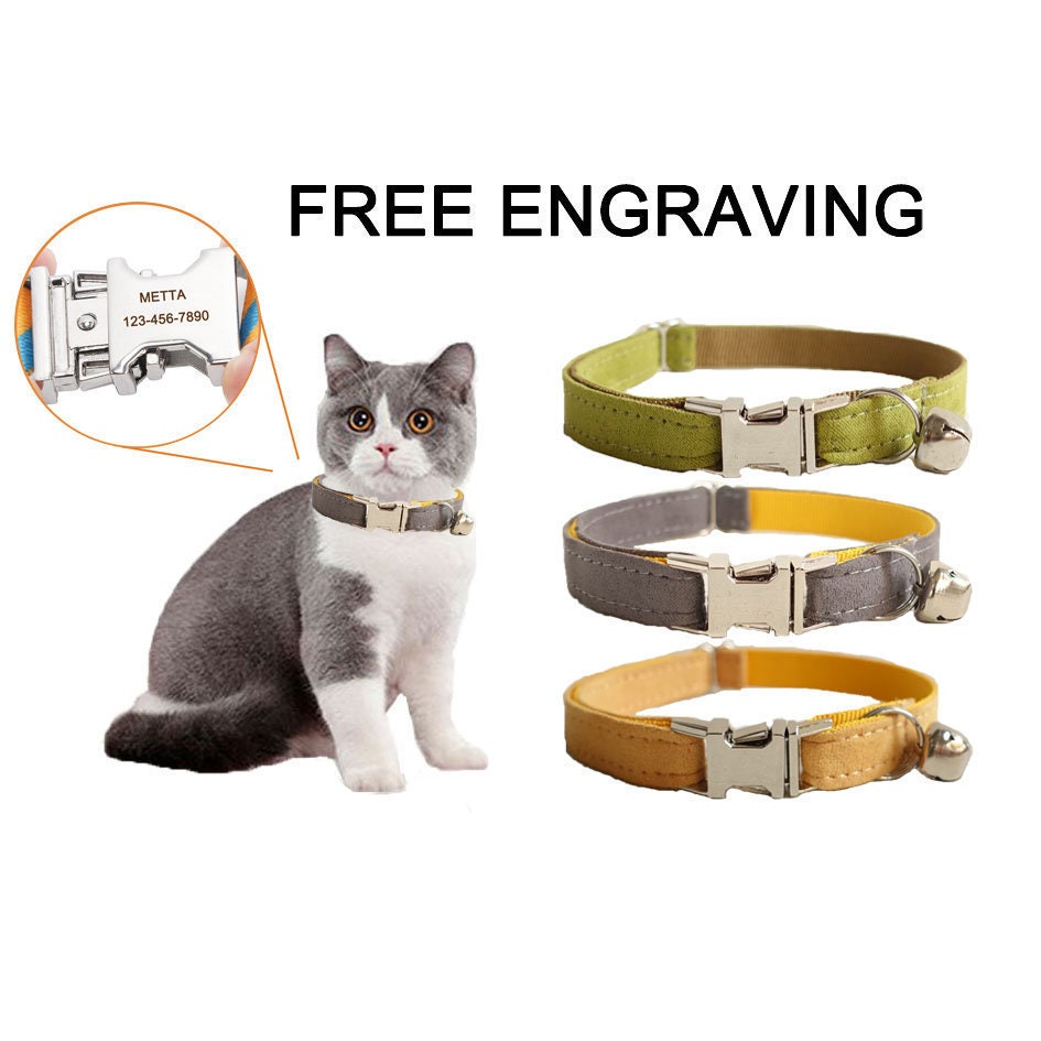 Customized cat collarcat collar custom cat collar with Etsy