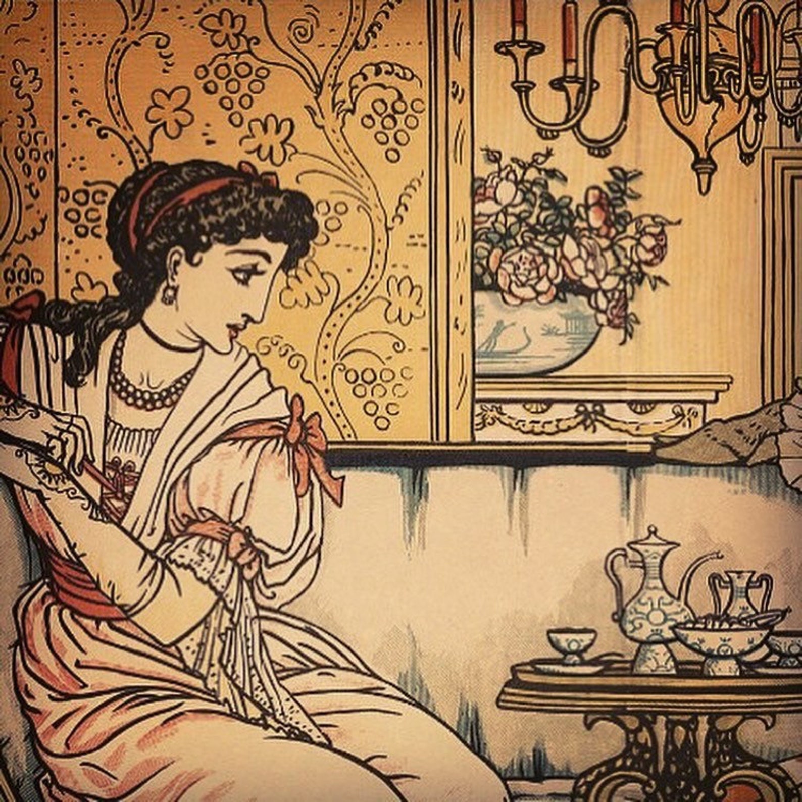 Beauty & the Beast Fairy Tale Tarot Spread and Worksheet Etsy