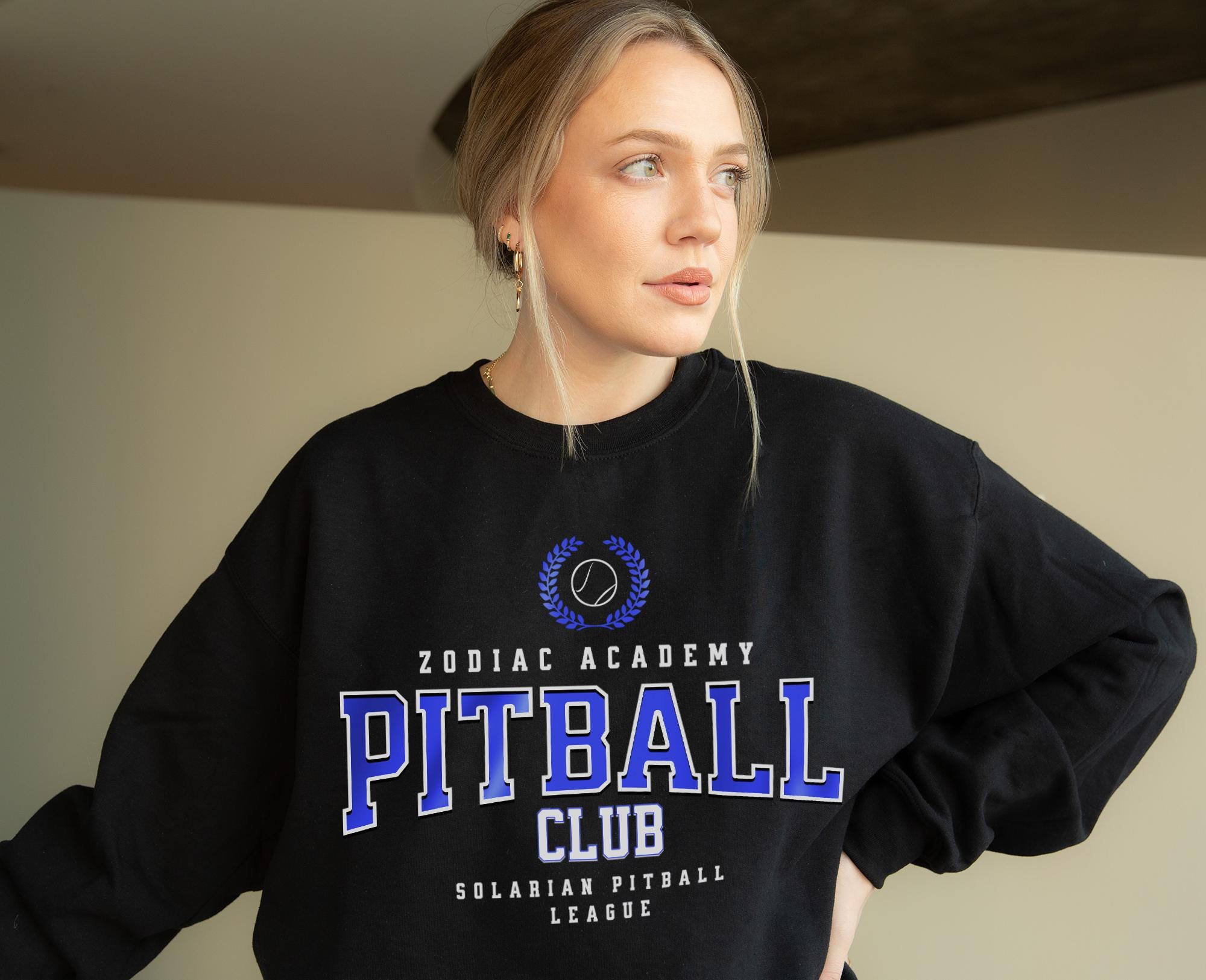 Varsity Pitball Club Sweatshirt LICENSED Zodiac Academy