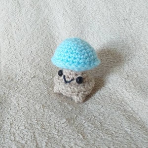 Arigurumi crochet Mushroom people, Fungaloids.