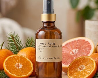 Sweet Tang Room & Linen Spray: Natural Tangerine Grapefruit Scent