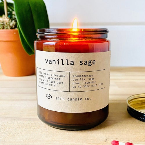 Scented Tealight Beeswax Candles With 100 Natural Beeswax Etsy