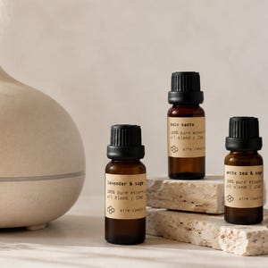 100% Pure Essential Oil Blends: Therapeutic Grade Aromatherapy (15 mL)