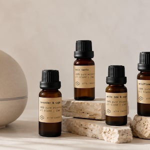 100% Pure Essential Oil Blends: Therapeutic Grade Aromatherapy (15 mL)