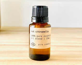 Not Citronella: All Natural Insect Repelling Essential Oil Blend Made with 100% Pure Essential Oils | High Quality, Therapeutic Grade Oils