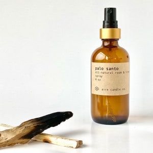 Palo Santo Room Spray: All Natural Linen & Air Freshener