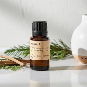 Balsam Fir Essential Oil Blend: 100% Pure, Therapeutic Grade Aromatherapy Diffuser Blend (15 mL)