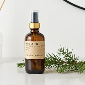 Balsam Fir Room Spray: All Natural Linen & Air Freshener
