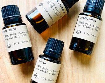 Oils for Diffuser 100% Pure Essential Oil Blends Handcrafted, Vegan,  Aromatherapy Oils for Diffusing Home Fragrance Housewarming Gift 