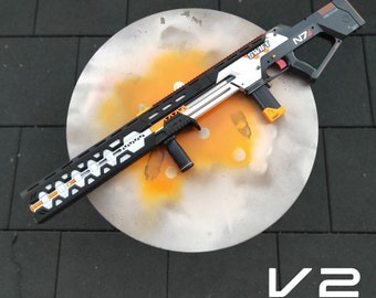 Railgun Barrel Cover V.2 [STL] for T238 Bearing Scar Tracer