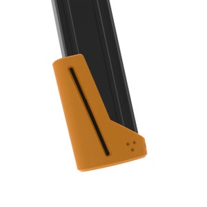 Half-Length Worker Magazine Bottom Cover [STL] for Worker Mod Tilted 18-Darts Talon Clip Stefan Magazine Short Darts