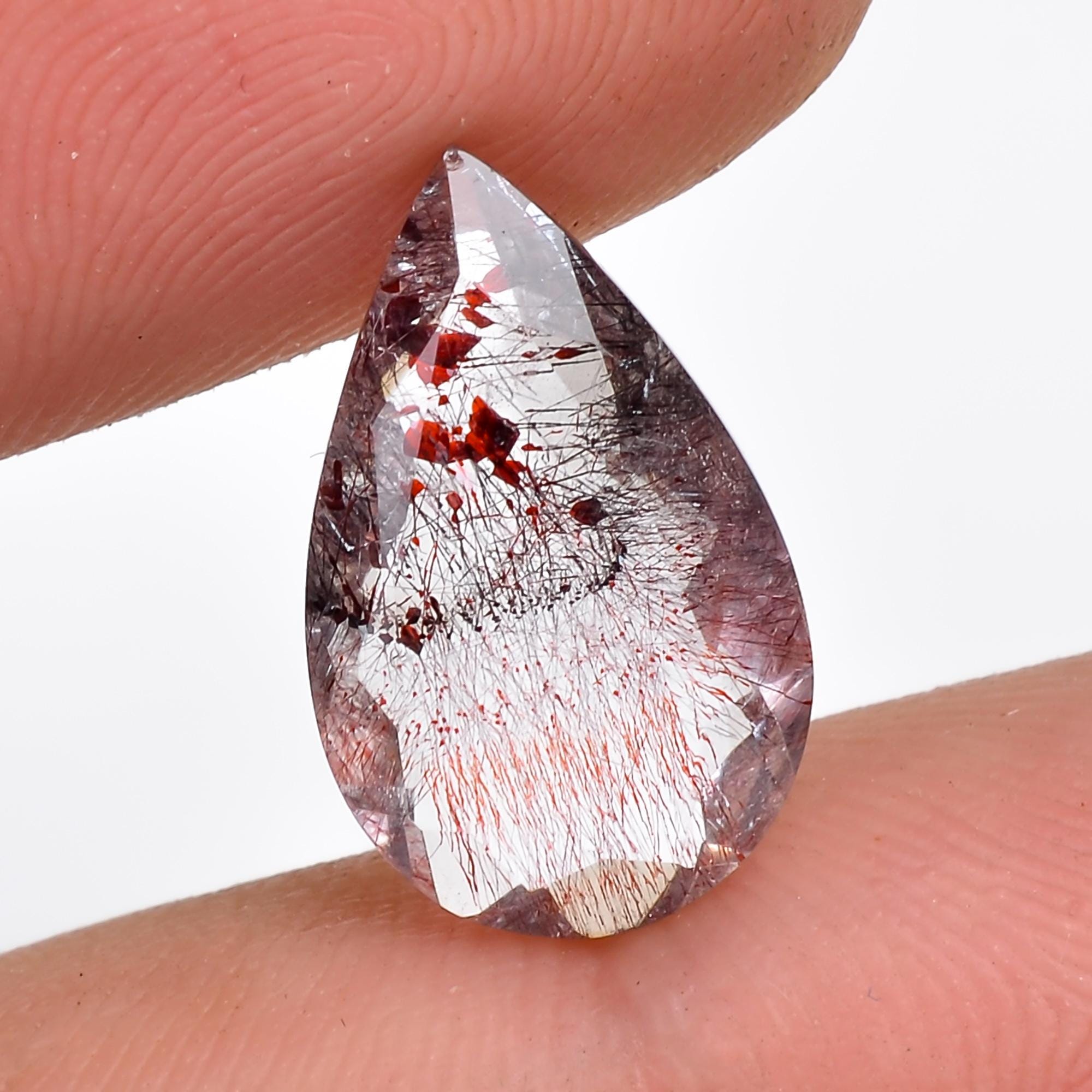 エレスチャルページ 動画】【1点もの】エレスチャルクォーツAA++ ルース 1個 NO.22